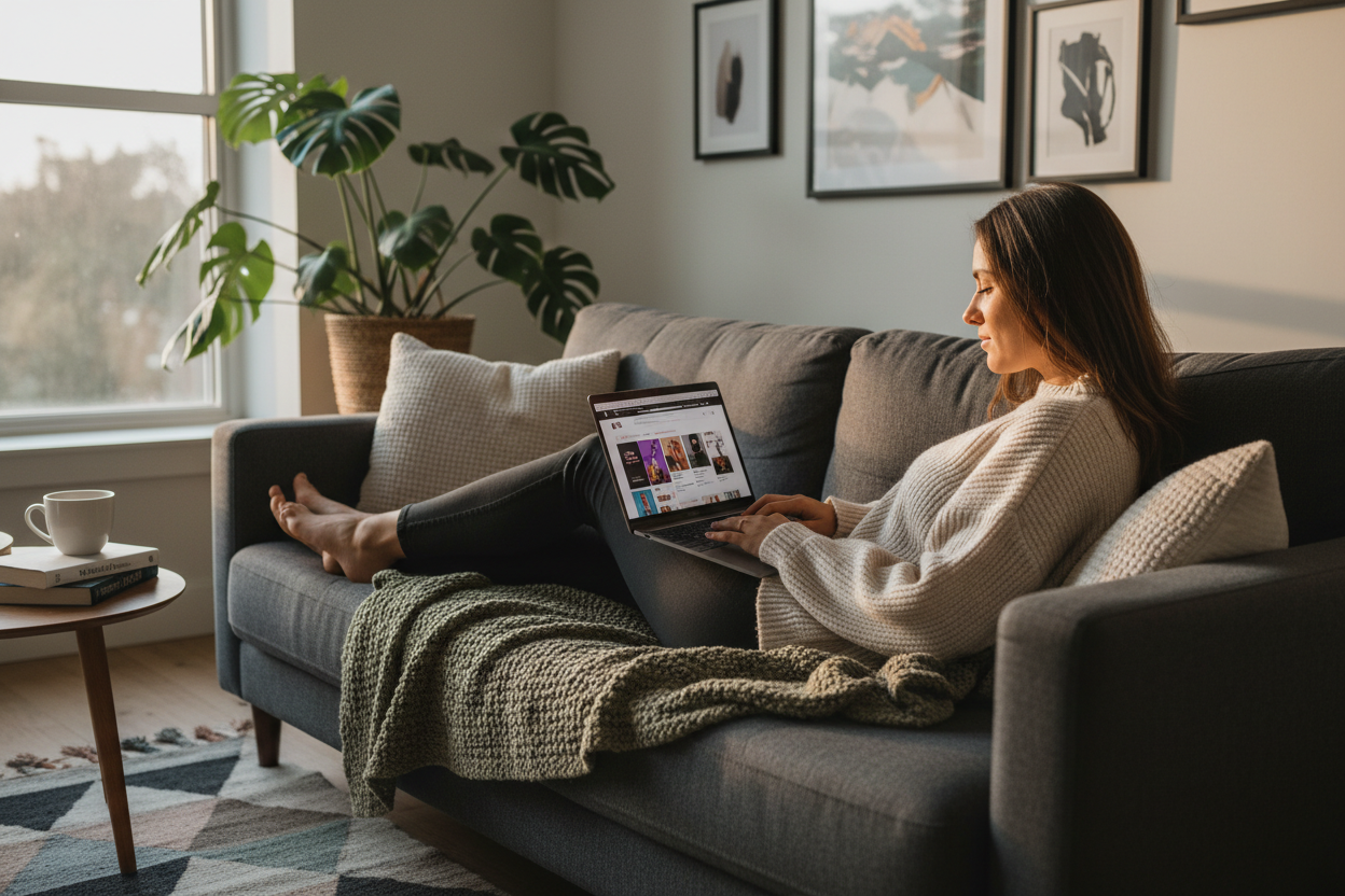 Woman shopping online – what products are trending for gifting in 2026