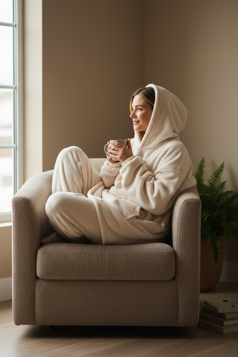 Oversized Hoodie Blanket Women Will Actually Use