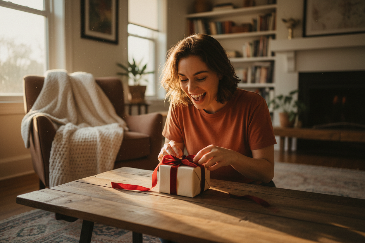 Thoughtfully chosen impulse buy gifts displayed together – how to choose gifts that land