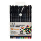 Fine Point Markers in a pack of 12 colors with 0.4 mm tips for vibrant art and drawing.