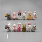 Mini figuras de animales de resina – Decoración de micro paisajes DIY