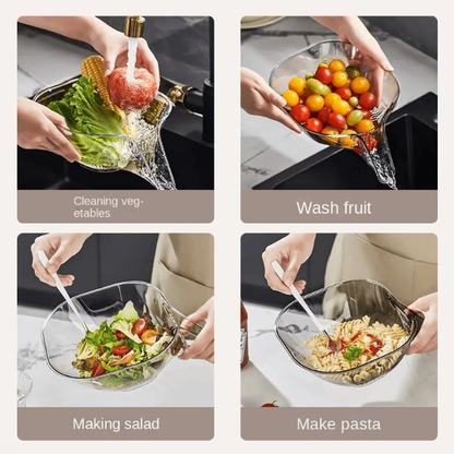 Multi-Functional Kitchen Drain Basket