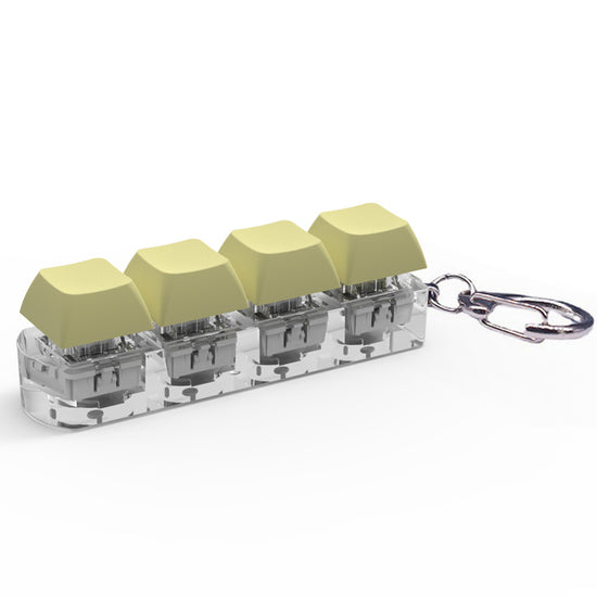 Juguete de muestra de 4 teclas con interruptores Cherry