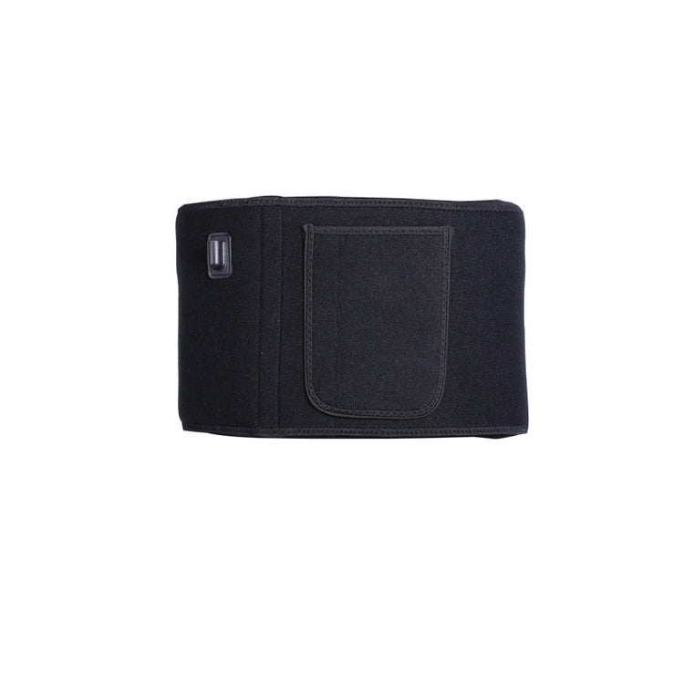 Black waist trainer on a white background