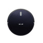 Black robot vacuum cleaner with &