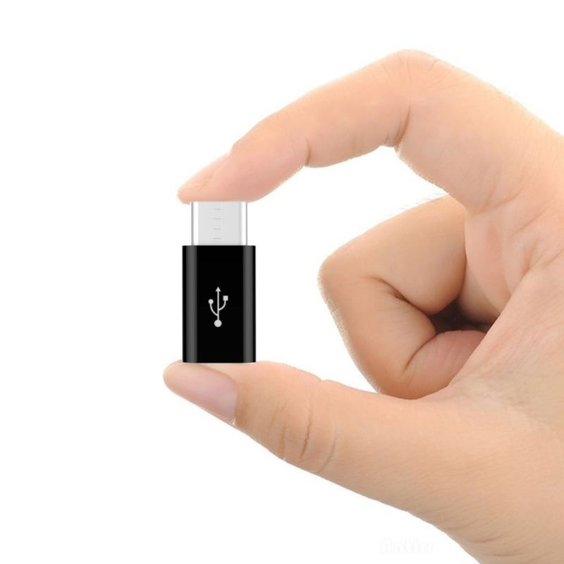 Micro USB Male to Type C Female Adapter Converter