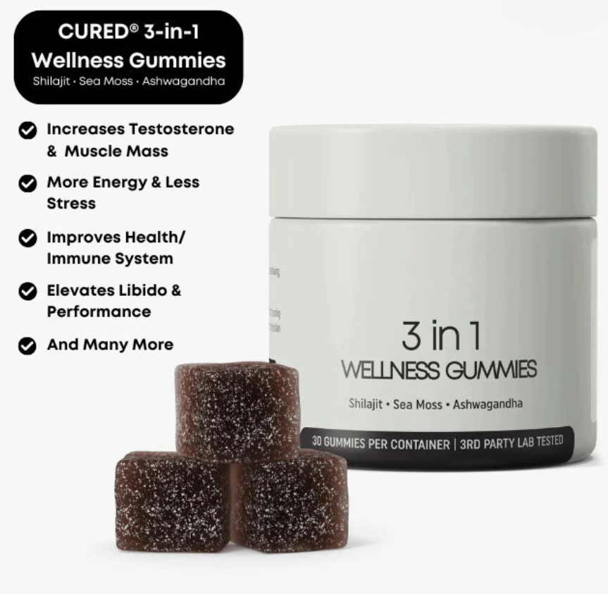 3-in-1 Gummies for Men