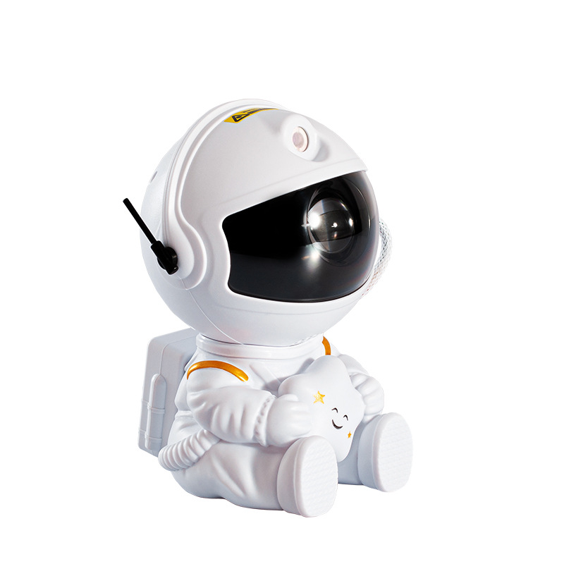 Astronaut Galaxy Projector in astronaut shape, designed as a star projection lamp for children&