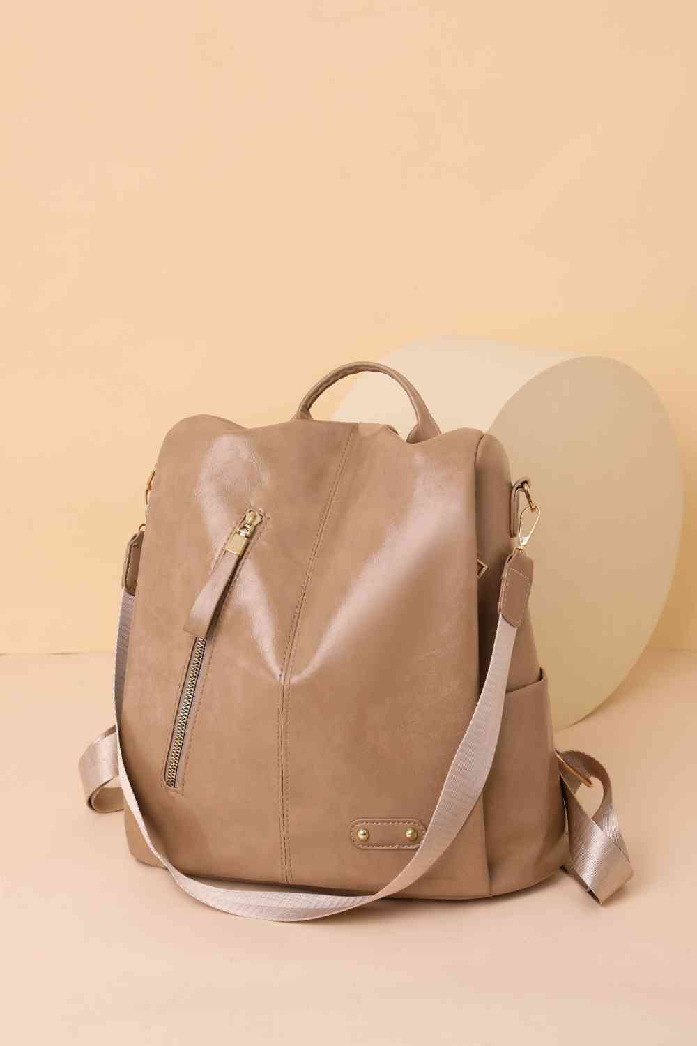 Urban Edge Zipper Backpack
