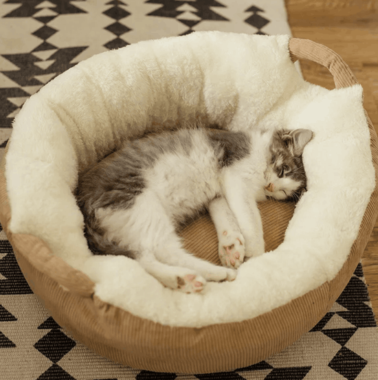 Cama Nido de Peluche para Mascotas