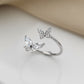 Anillo de Mariposa de Plata de Ley 925 para Mujer