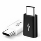 Adaptador Conversor Micro USB Macho a Tipo C Hembra
