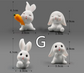 Mini figuras de animales de resina – Decoración de micro paisajes DIY