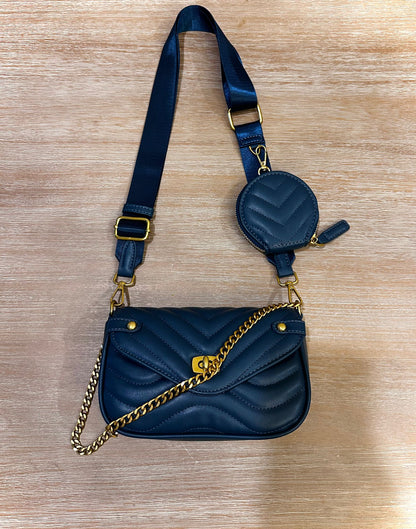 Trend Set Quilted Crossbody Bag
