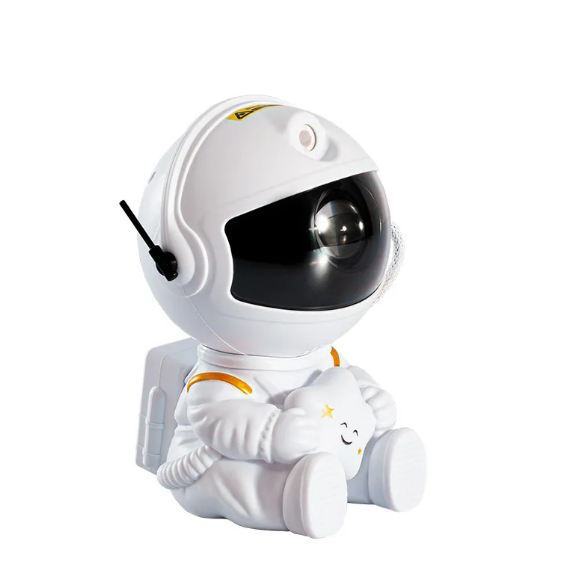 Astronaut Galaxy Projector designed as a cute astronaut lamp for star projection and decor.