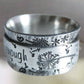 Anillo vintage "Soy suficiente" para parejas