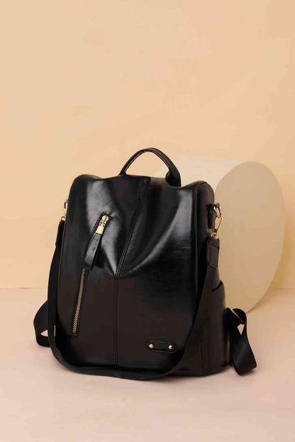 Urban Edge Zipper Backpack