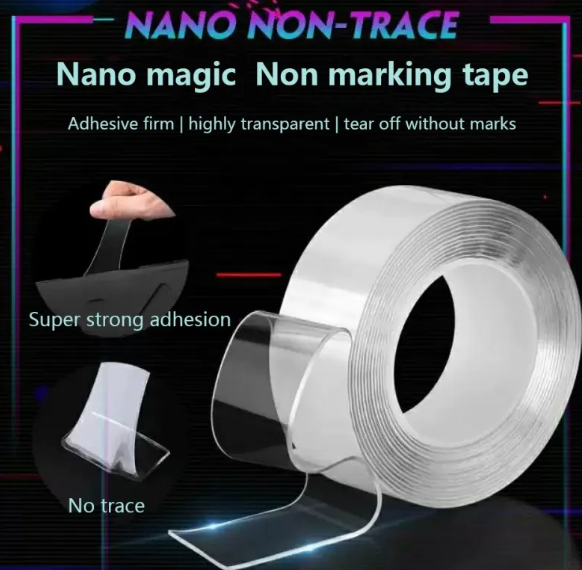 Nano Double-Sided Reusable Transparent Waterproof Tape