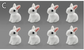 Mini figuras de animales de resina – Decoración de micro paisajes DIY
