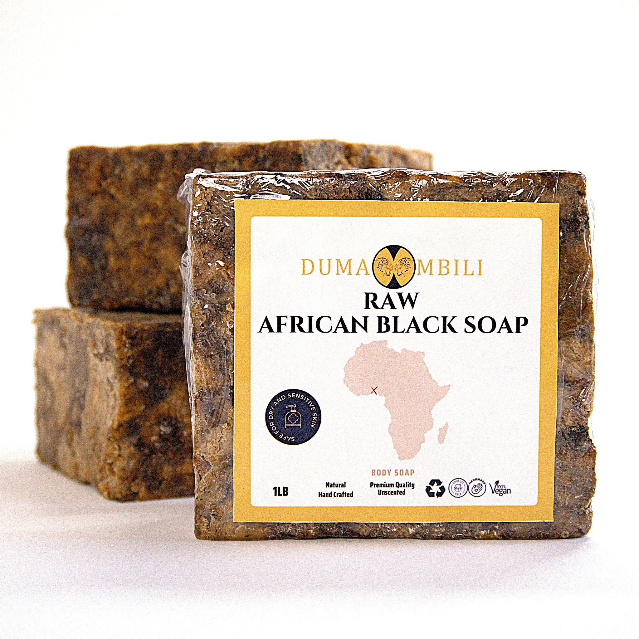 Authentic African Black Soap | Organic Skincare for Clear &amp; Glowing Skin