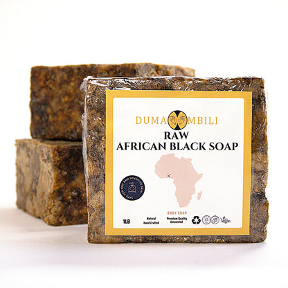 Authentic African Black Soap | Organic Skincare for Clear &amp; Glowing Skin