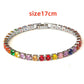 Multicolored bracelet with &