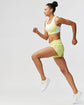 Pantalones cortos de running de mujer Sheva de talle alto