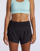 Pantalones cortos de running de mujer Sheva de talle alto