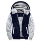 Chaqueta de béisbol de felpa con capucha