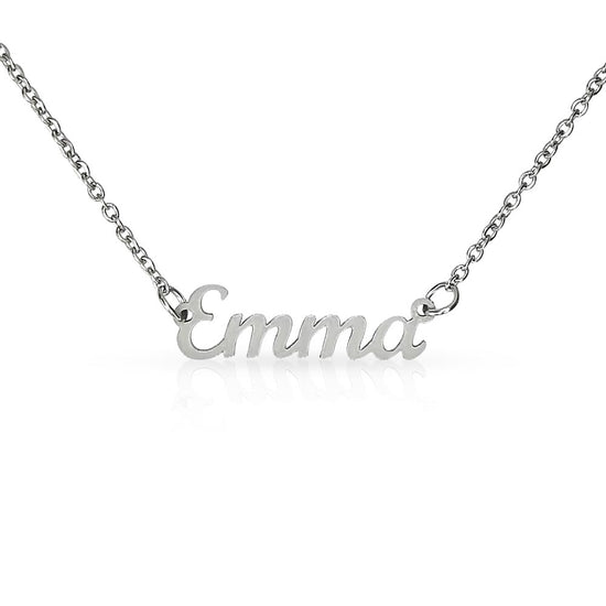 Collar con Nombre Estilo Clásico