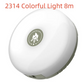 Linterna de camping recargable de 7 colores