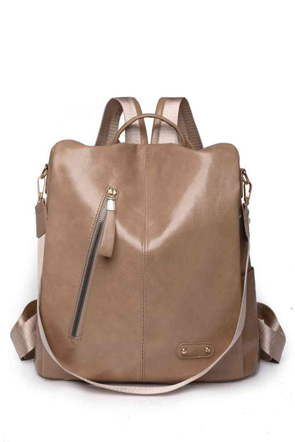 Urban Edge Zipper Backpack