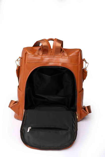Urban Edge Zipper Backpack