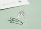 Anillo Ajustable Estilo Hoja