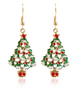 Pendientes Colgantes de Árbol de Navidad para Decoración Festiva