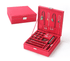 Practical Jewelry Box with removable tray and lock, perfect for organizing and protecting your jewelry.