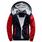 Chaqueta de béisbol de felpa con capucha