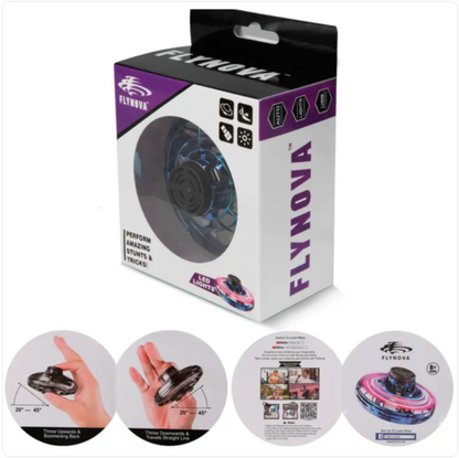Mini LED UFO Spinner Drone