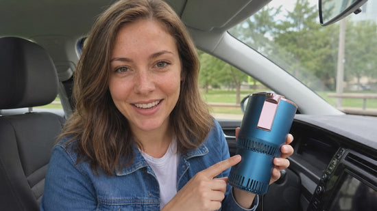2-in-1 Car Cup Warmer & Cooler – Heat & Cool Your Drinks On the Go