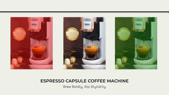 Espresso Capsule Coffee Machine by@Outfy