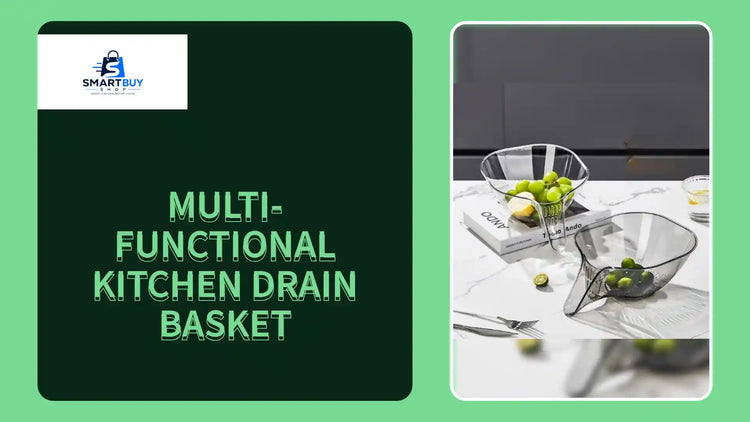 Multi-Functional Kitchen Drain Basket by@Outfy