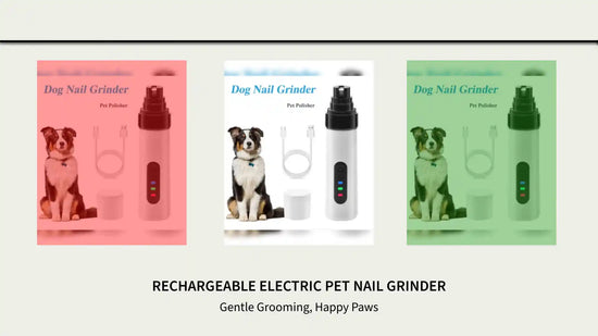 Rechargeable Electric Pet Nail Grinder by@Outfy