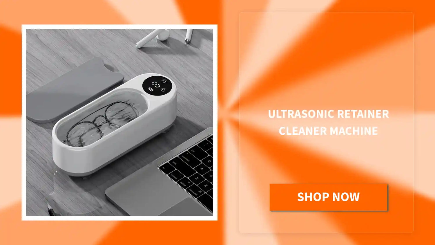 Ultrasonic Retainer Cleaner Machine by@Outfy