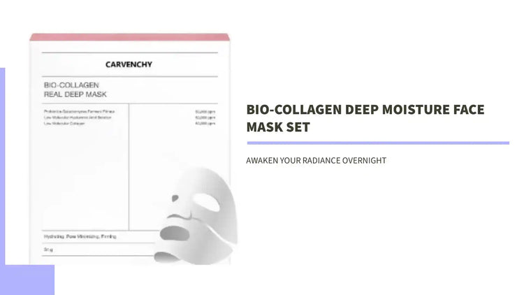Bio-Collagen Deep Moisture Face Mask Set by@Outfy