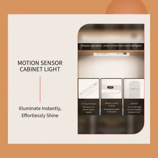 Motion Sensor Cabinet Light by@Outfy