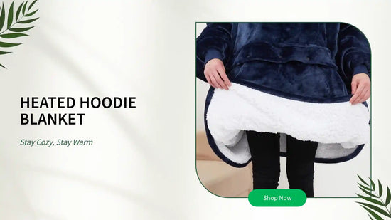 Heated Hoodie Blanket by@Outfy