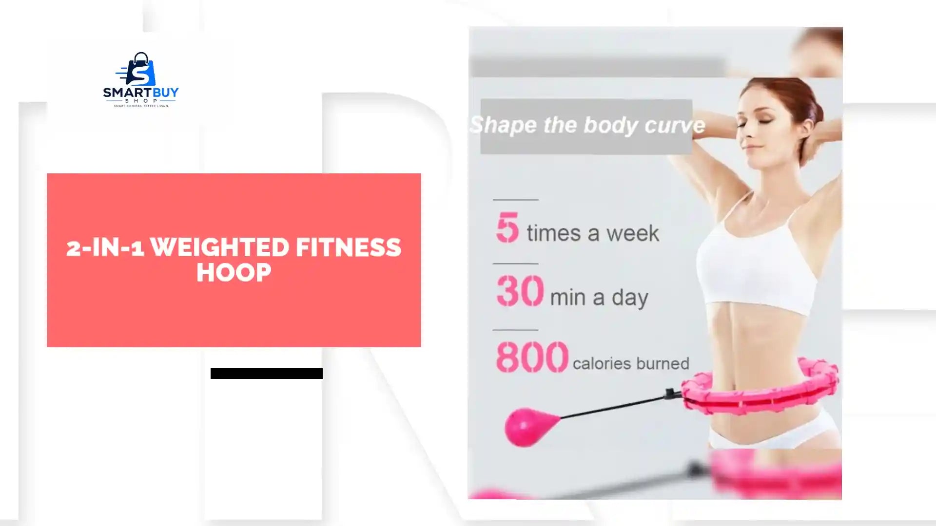 2-in-1 Weighted Fitness Hoop by@Outfy