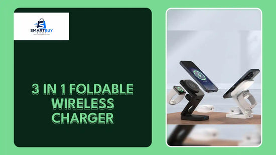 3 IN 1 FOLDABLE WIRELESS CHARGER by@Outfy