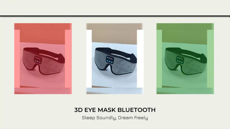 3D Eye Mask Bluetooth by@Outfy