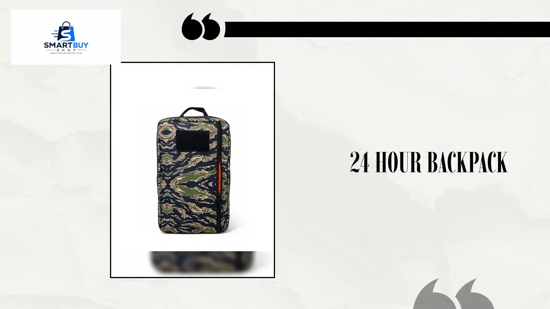 24 Hour Backpack by@Outfy